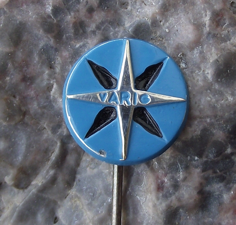 Vintage 1960's Varig Brazilian Airlines Brasil Brazil Star Logo Pin Badge