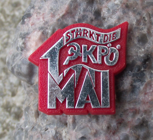 Vintage KPO Communist Party Austria May Day 1st First Mai Austrian Pin Badge