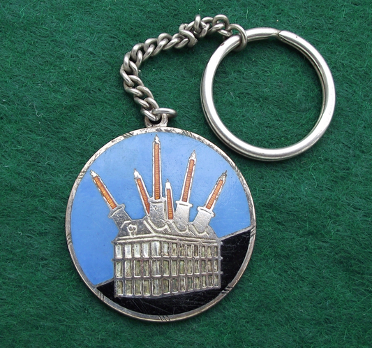 Vintage CKD Engineering Czechoslovakia Keychain Keyring