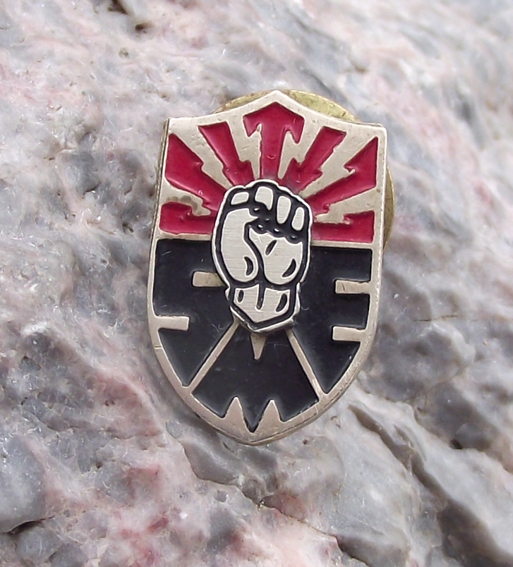 Vintage SME Electrical Worker Trade Union Federation of Mexico Pin Badge