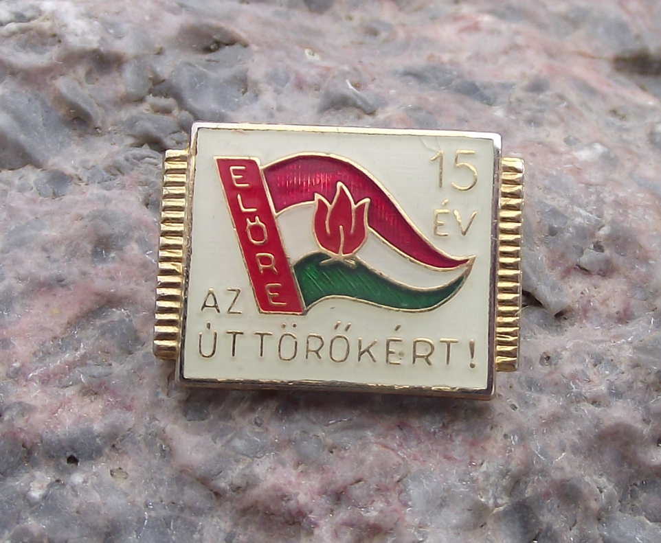 1964 Hungarian Pioneer Youth Young Communist League Anniversary Pin Badge