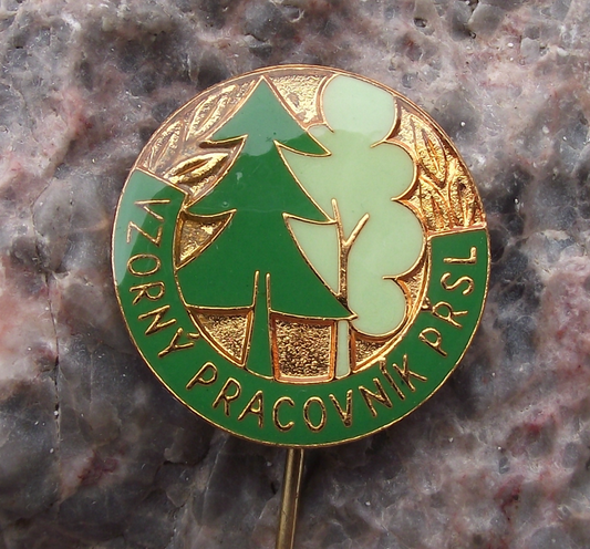 Vintage PRSL Pin Badge