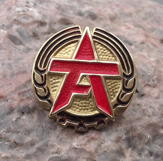 Vintage East German Nationwide Arts Arbeiterfestspiele Festival DDR Pin Badge