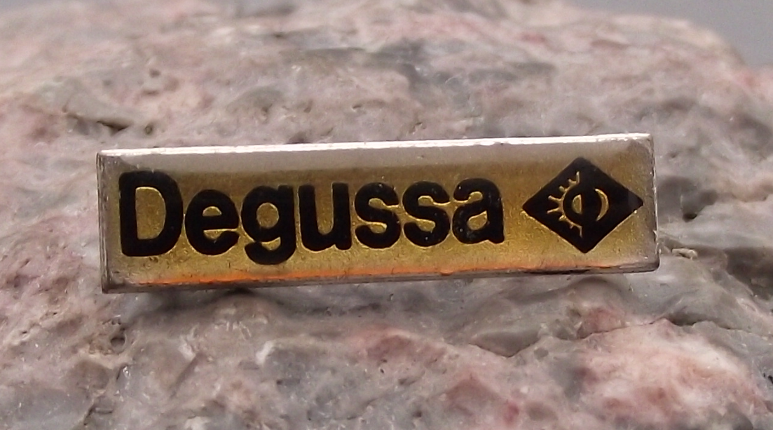 Vintage Degussa German Gold and Silver Refining Company Pin Badge