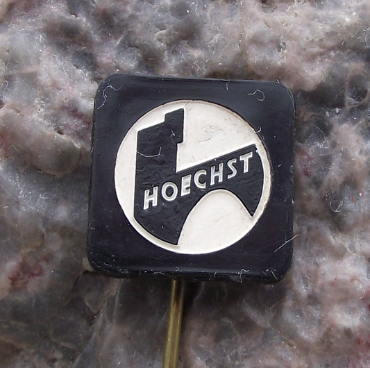 Vintage Hoechst AG German Chemical Engineering Life Sciences Aventis Pin Badge