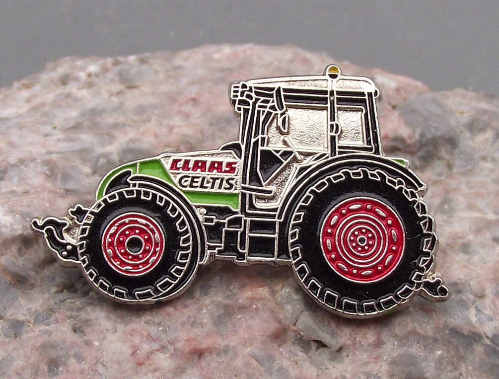 Claas Celtis German Agriculture Farming Tractor Pin Badge