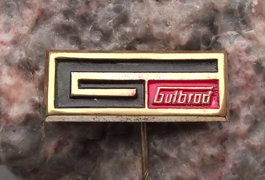 Vintage Gutbrod German Car Motorcycle Farming Company Pin Badge