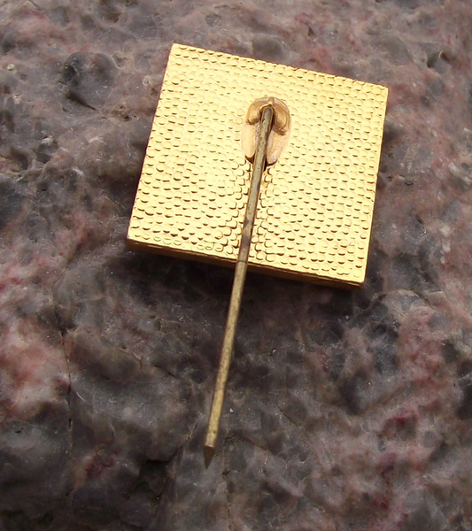 Vintage Europhon Transistor Record Player Audio Equipment Company Pin Badge - Badgecrazy