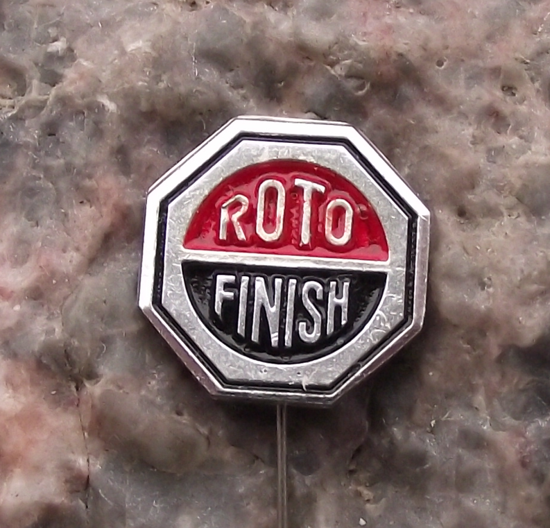 Vintage Hammond Roto Finish Michigan Engineering Company Pin Badge