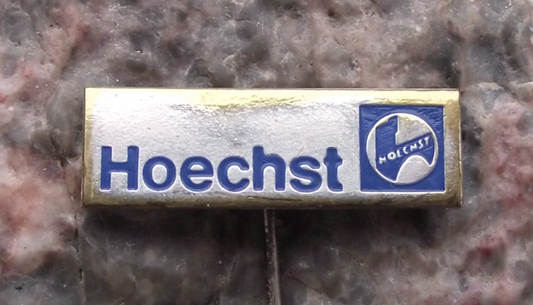 Vintage Hoechst AG German Chemical Engineering Life Sciences Pin Badge - Badgecrazy