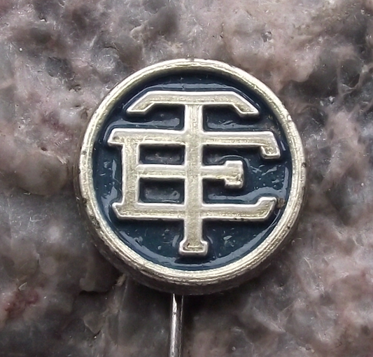 Vintage Telemecanique Computer Engineering Electronics Company Pin Badge