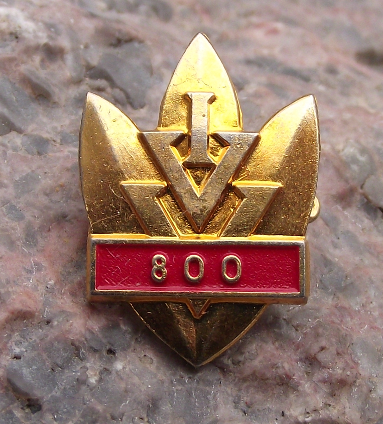 Vintage 800 km IVV Internationaler Volkssportverband Walking Award Pin Badge