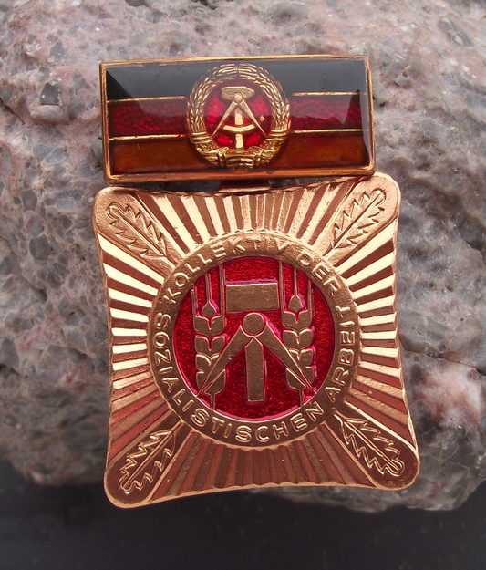 Vintage East German Socialist Workers DDR Agricultural Collective Award Medal