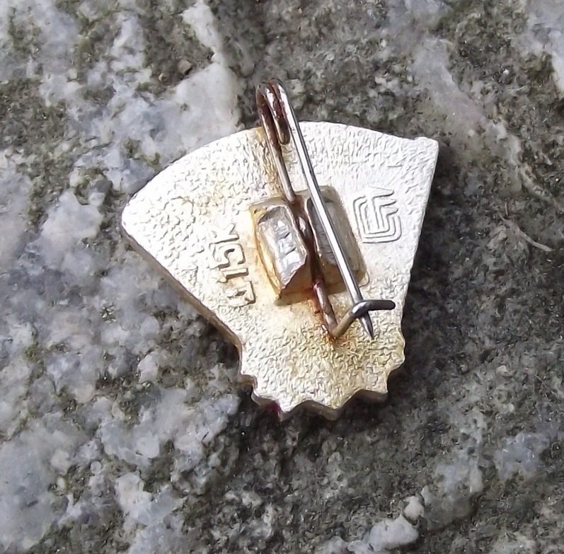 1985 Soviet Union 40th Anniversary of Victory WWII 2 Great War Pin Badge