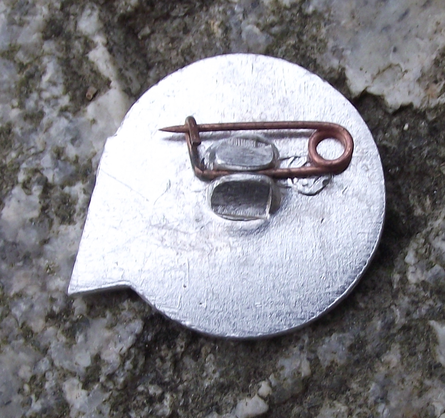 1967 Anniversary October Bolshevik Revolution Hammer Sickle Red Flag Pin Badge