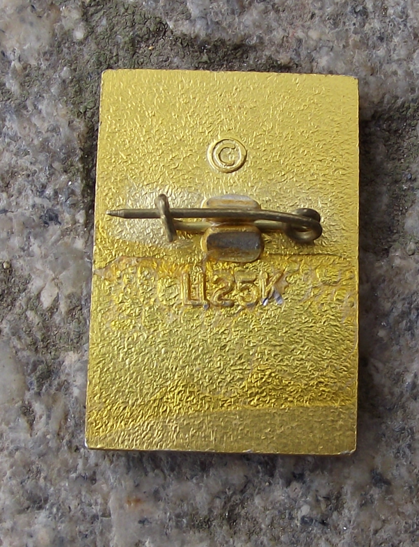 Vintage Russian Shallop Viking Longboat Pin Badge - Badgecrazy