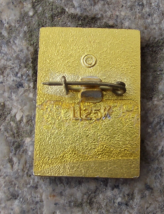 Vintage Russian Shallop Viking Longboat Pin Badge - Badgecrazy