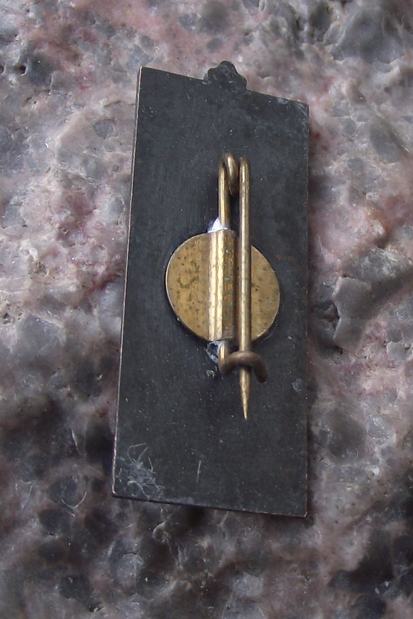 Vintage Estonia Tallinn City Sauna Nun's Gate Nunnavarav Pin Badge