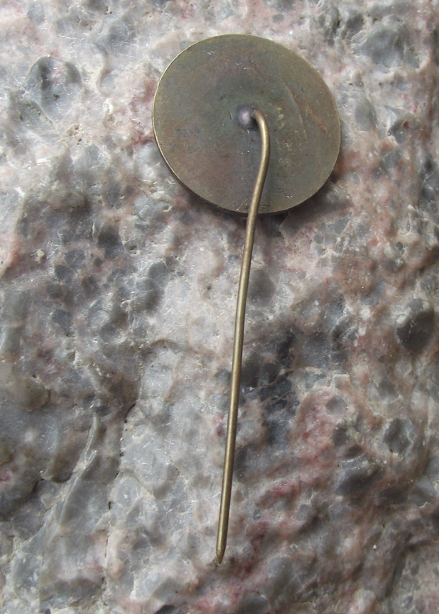 1968 Bulgaria Industrial Export Post World War 2 Supply Ship Pin Badge