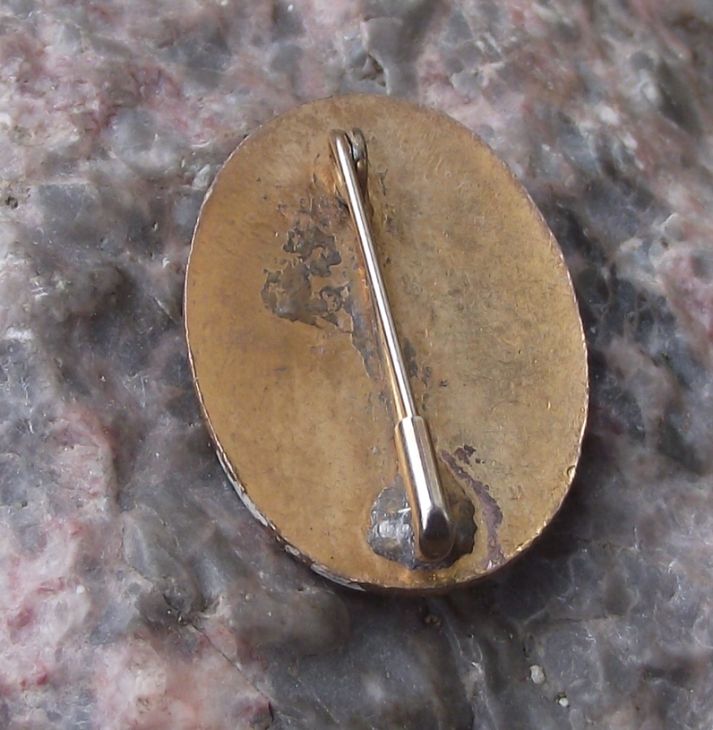 1962 Cuba Revolution 3rd Anniversary Fidel Castro Patria o Muerte Pin Badge