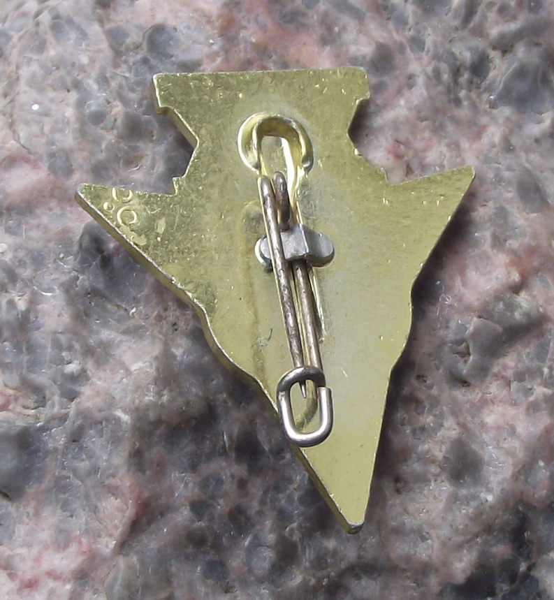 1960s Cuban Cuba Anti Fascist 30th Anniversary Pin Badge