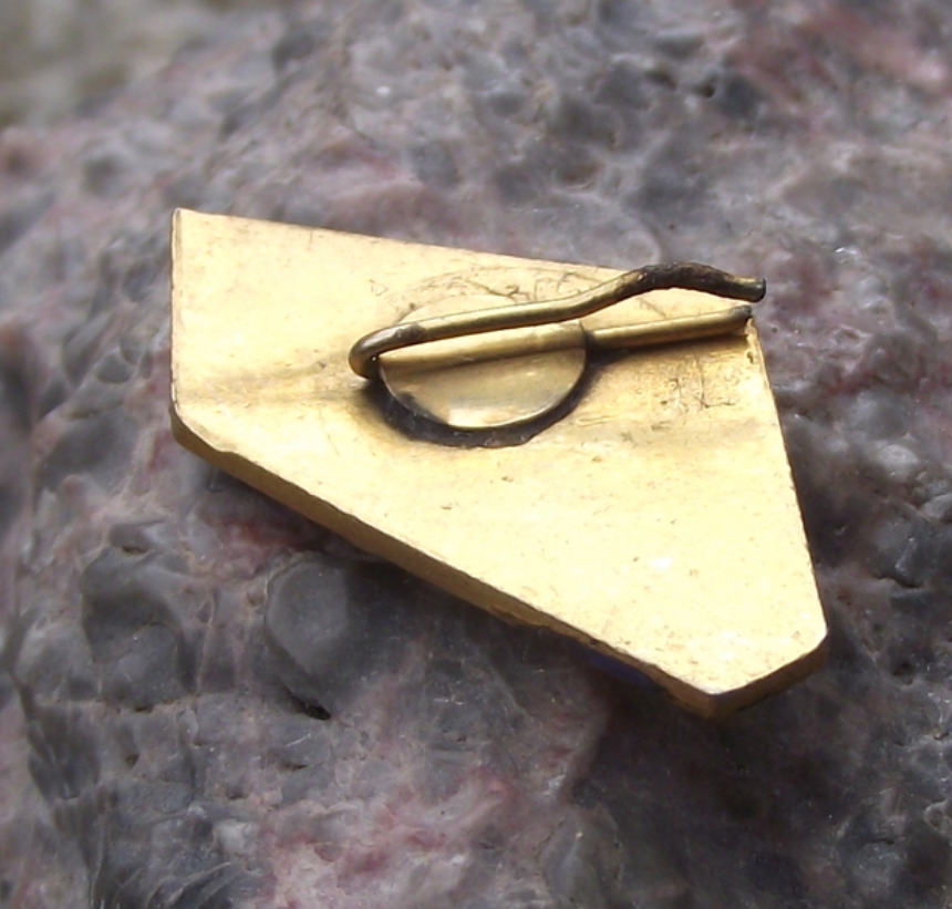 Vintage Cuban Cuba National Airline CUBANA Tail Livery Pin Badge
