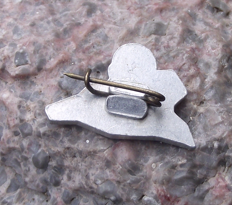 Vintage Cuban Revolutionary Frank Pais Oriente Province Map Pin Badge