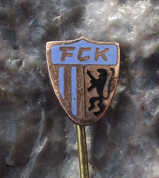 Vintage FC Karl Marx Stadt Chemnitzer Football Team Pin Badge