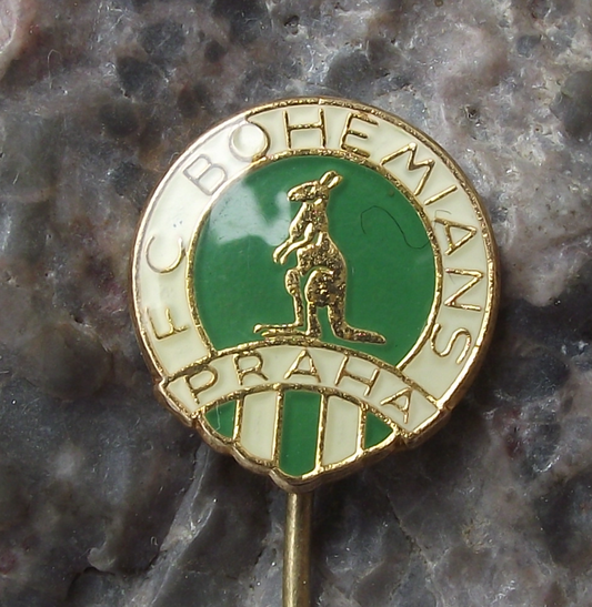 1993 FC Bohemians Praha Kangaroo Mascot Football Soccer Club Pin Badge