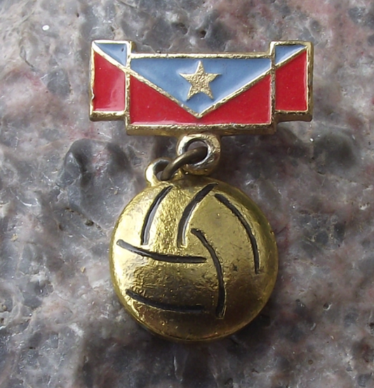 Vintage PFC CSKA Moscow USSR Russia Football Club Soccer Pin Badge