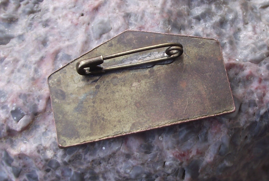 Vintage Cuba Cuban Sierra Maestra Cargo Ship National Park Pin Badge