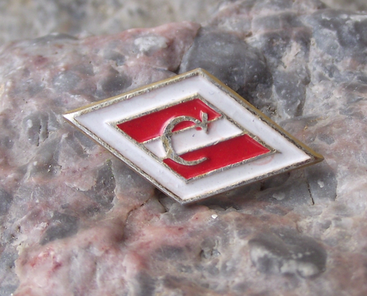 Vintage FC Spartak Moscow Football Club Soccer Diamond Logo Pin Badge