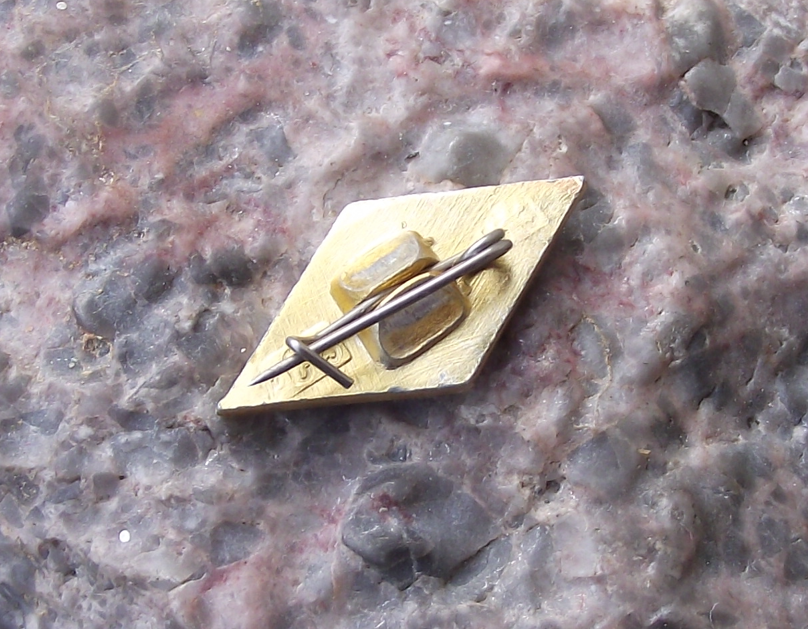 Vintage FC Spartak Moscow Football Club Soccer Diamond Logo Pin Badge