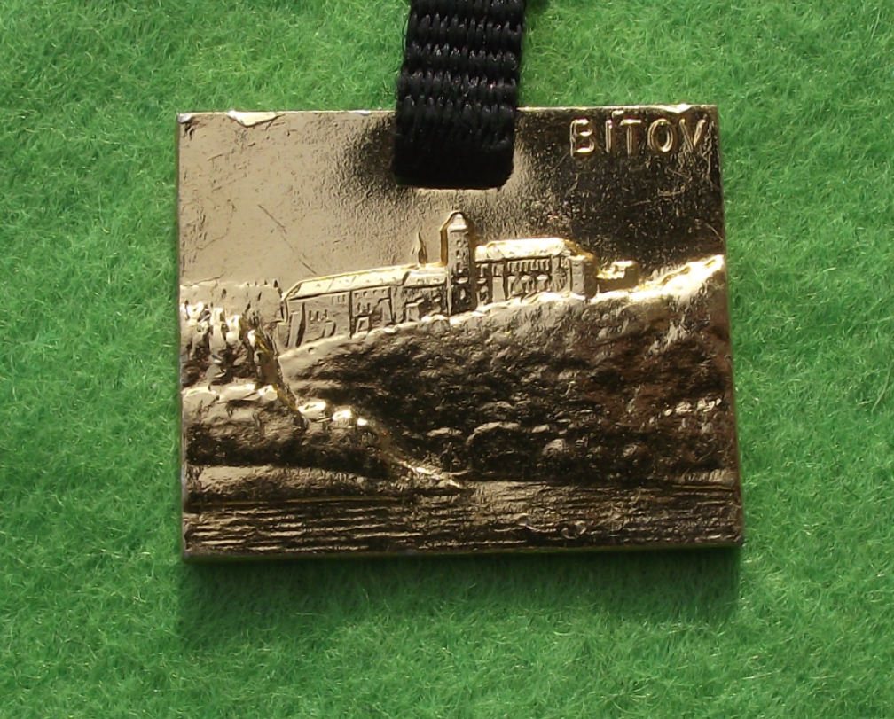 Vintage Vranov Dam and Bítov Castle Czechoslovakia Tourist Keychain Keyring