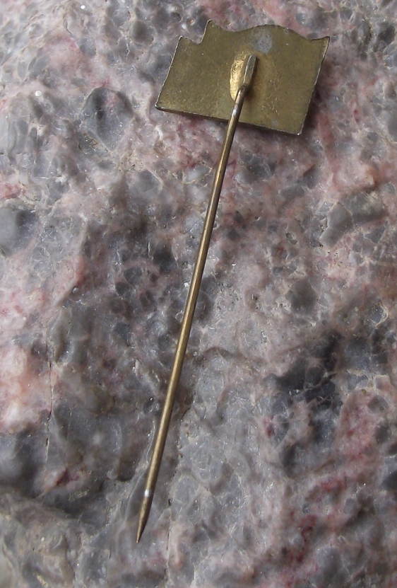 Vintage SCSP Flags Czechoslovakia Russian Hammer and Sickle Pin Badge