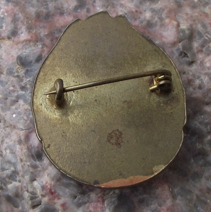 Young Tourist Grade 2 Czechoslovakia CSR Youth Camping Pioneer Award Pin Badge