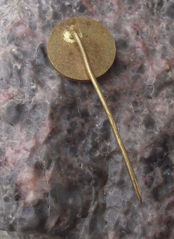 Vintage Pioneer Youth Association Czech Official Flames Logo Pin Badge