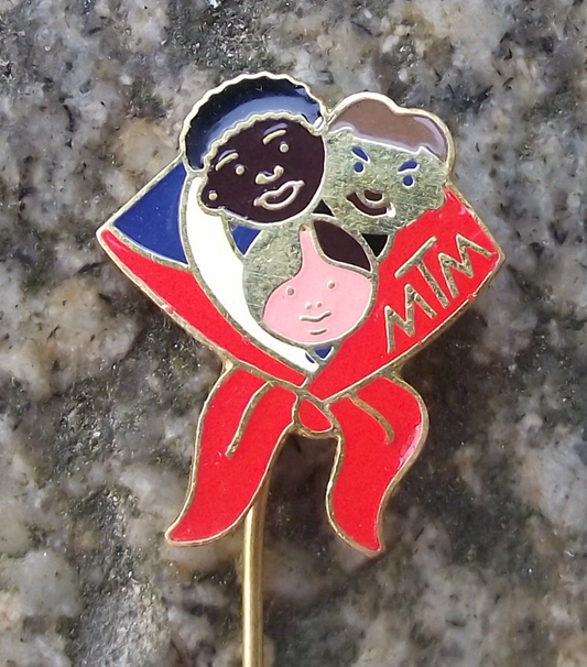 Vintage Pioneer Czech Scouts International Youth Jamboree MTM Pin Badge