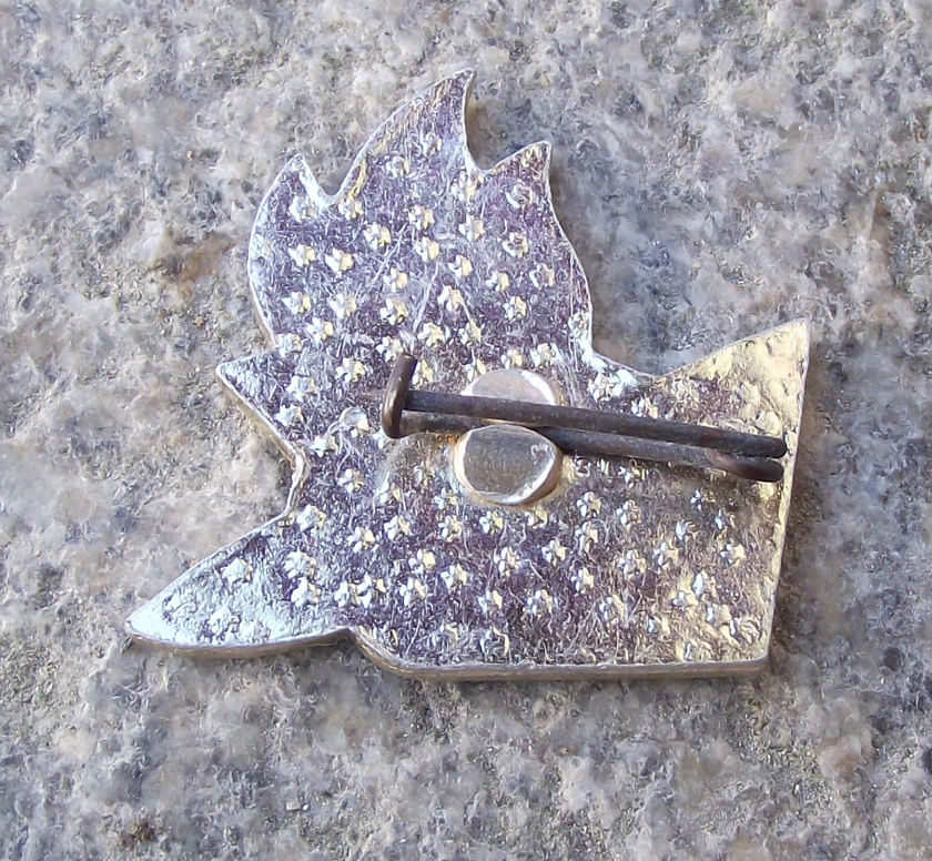 1972 Soviet Union Pioneer Communist Flame Lenin Youth 50th Anniversary Pin Badge