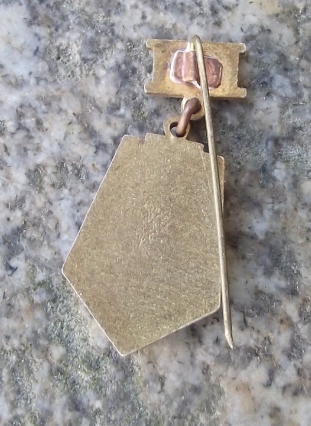 Vintage Lenin Soviet Union Communist Politician Medal Style Stick Pin Badge
