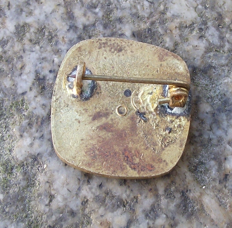 Vintage Czechoslovakia Pioneer Youth Group For Exemplary Work Award Pin Badge