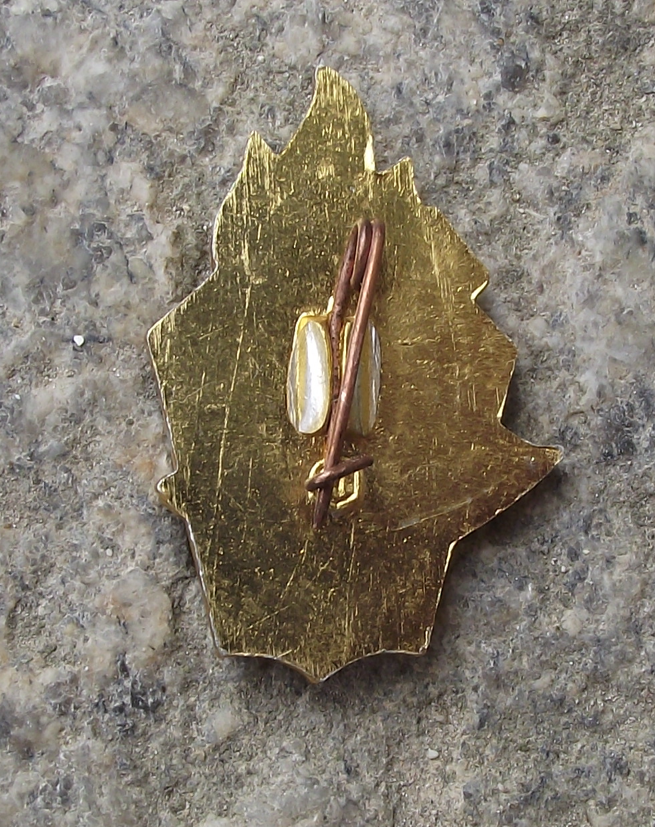 1962 Soviet Young Pioneer Youth Red Star 40th Anniversary Pin Badge