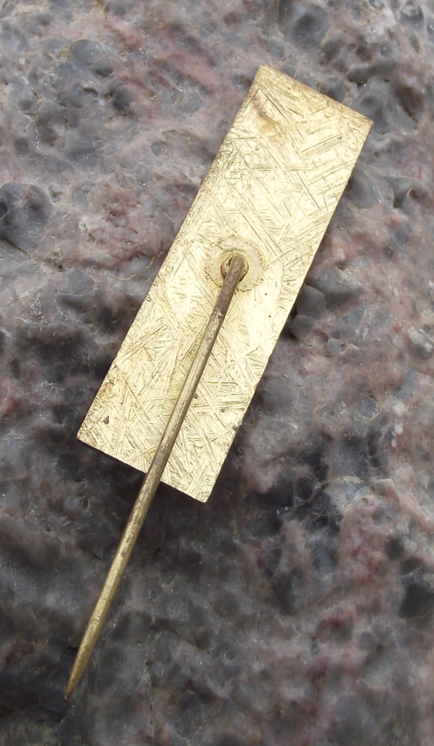 Vintage Czechoslovakia Mayday 1st May Czech Flag and Dove Pin Badge