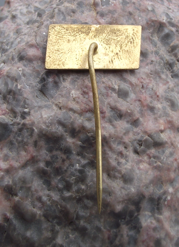 1971 KSC Czechoslovakia Communist Party 50th Anniversary May Day Pin Badge