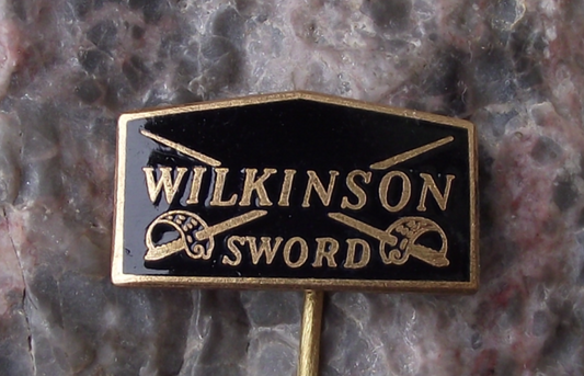 Vintage Wilkinson Sword Weapons and Razor Blade Company Pin Badge - Badgecrazy