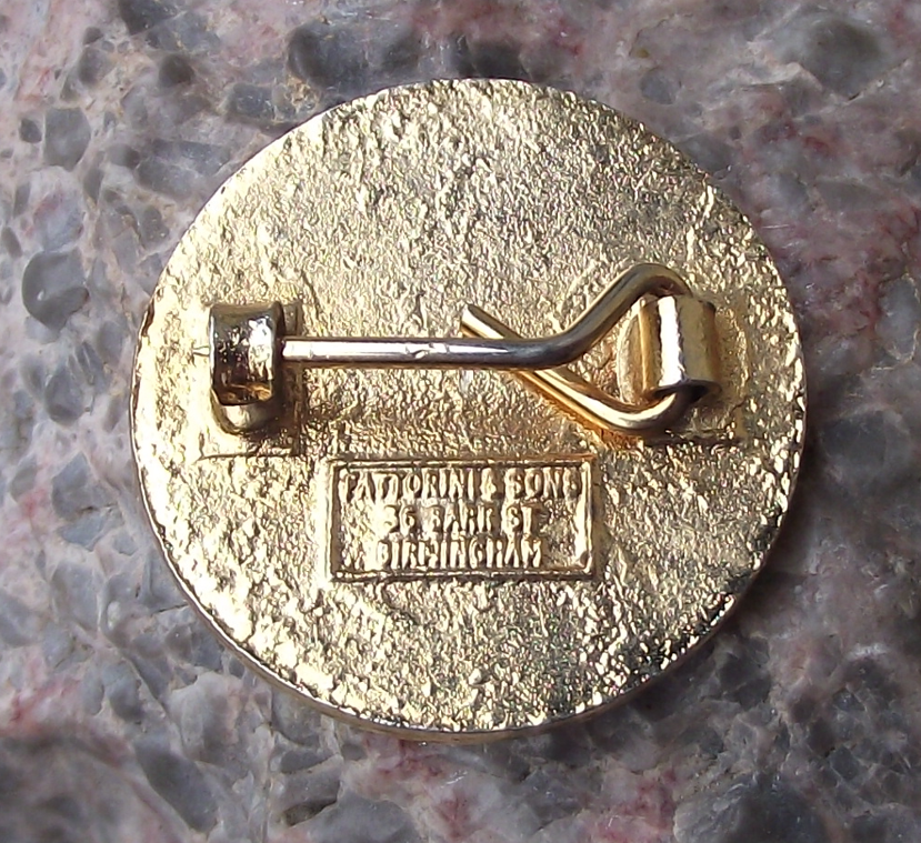 Vintage National Union of Public Employees UK Trade Union Secretary Pin Badge