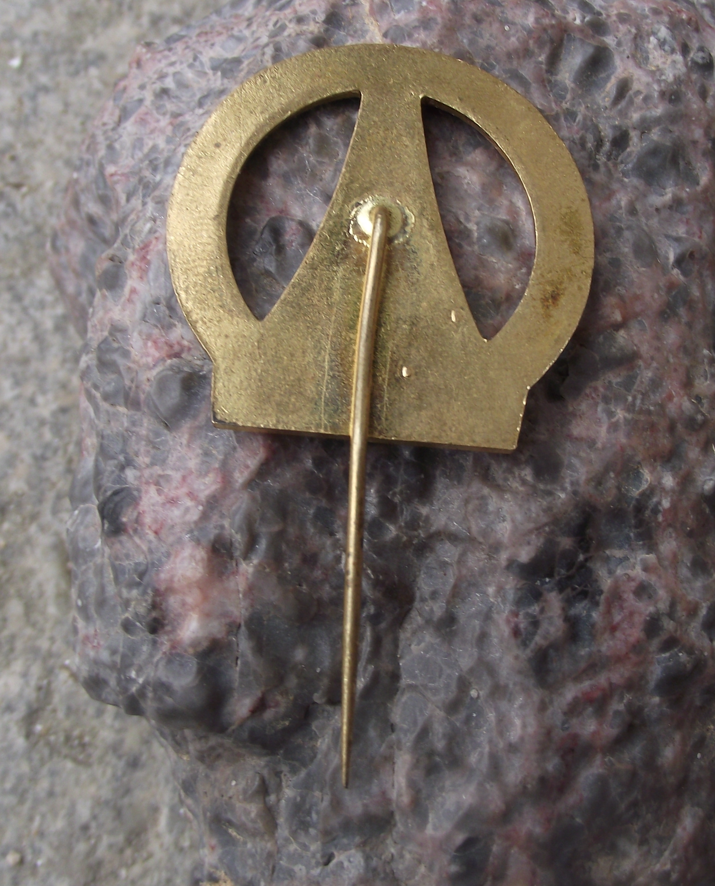 1975 Poland Czech German Ski Jumping Flying Contest Skiing Pin Badge