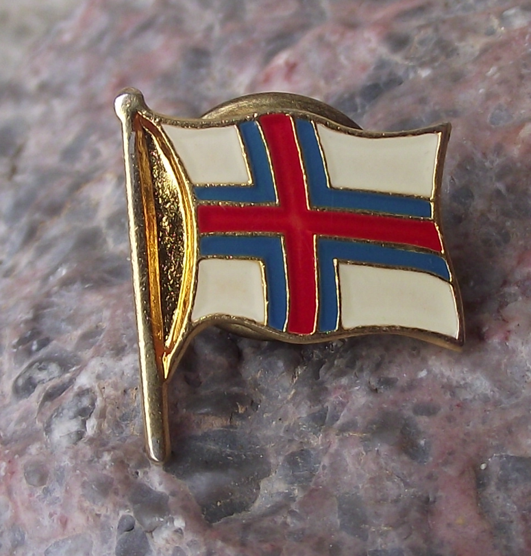 The Faroe Islands National Flag Tie Pin Badge - Badgecrazy