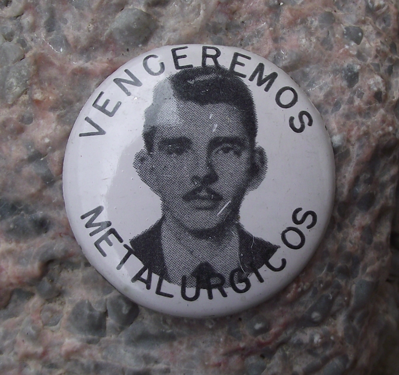 Vintage Cuba Cuban National Hero Venceremos Ignacio Agramonte Pin Badge
