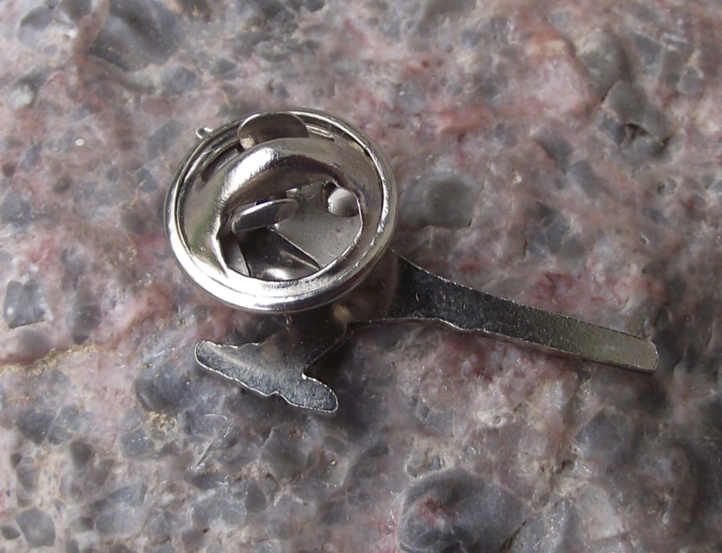 European Pied Wagtail Garden Meadow Bird Pin Badge - Badgecrazy